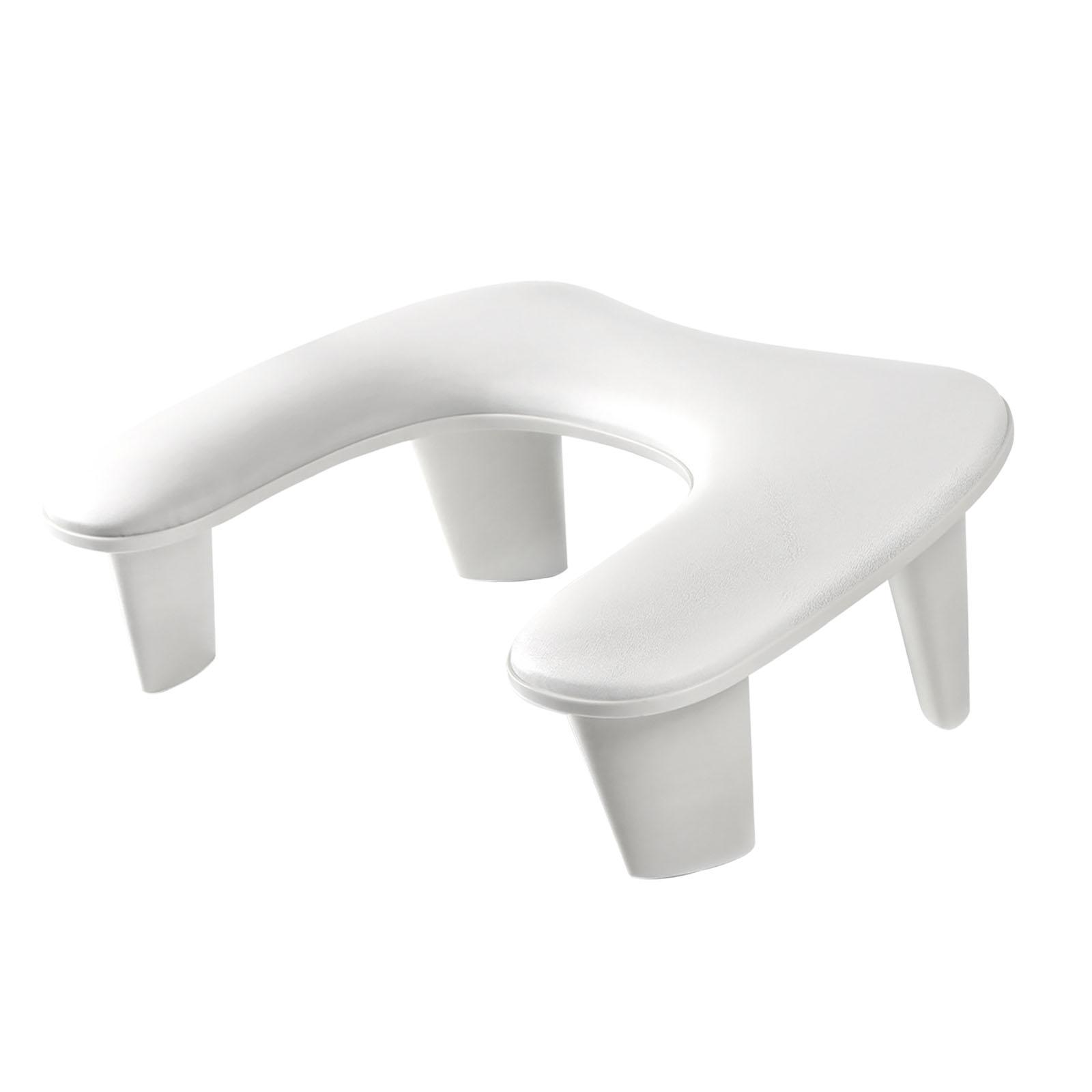 Magideal - Reposabrazos En Forma De U, Desmontable, Soporte Para Reposabrazos De Uñas, Reposabrazos De Manicura Portátil Para Tecnología De Uñas, Uñas Acrílicas