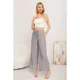 thumbnail image 2 of Pantalon Palazzo Mujer Verano Casual Pretina Alta Linea 3009, 2 of 3