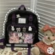 thumbnail image 2 of Japanese Second Element Backpack Teenage Girls School Bags Nylon Backpack Women Shoulder Bag Transparent Pocket Itabag Mochila, 2 of 3
