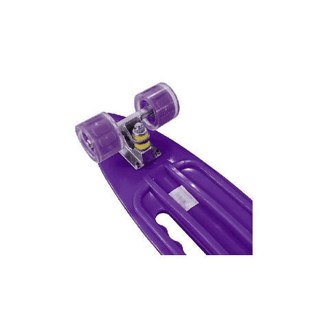 Genérico - Skate Penny Col Ruedas Led Niños, Fucsia