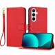 thumbnail image 1 of Funda Cartera para Samsung Galaxy A56 5G Tarjetero Soporte Magnético y Correa Rojo, 1 of 5