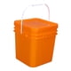 thumbnail image 1 of Cubo Cuadrado De Almacenamiento Portátil De Alta Resistencia Para Pintar, Cocina, Garaje, 25 L, 1 of 5