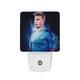 thumbnail image 1 of Kevin De Bruyne Luz nocturna LED con sensor de anochecer a amanecer para dormitorio, baño, pasillo, escaleras - Lámpara LED nocturna de enchufe, 0.5W - 1 pieza, 1 of 6