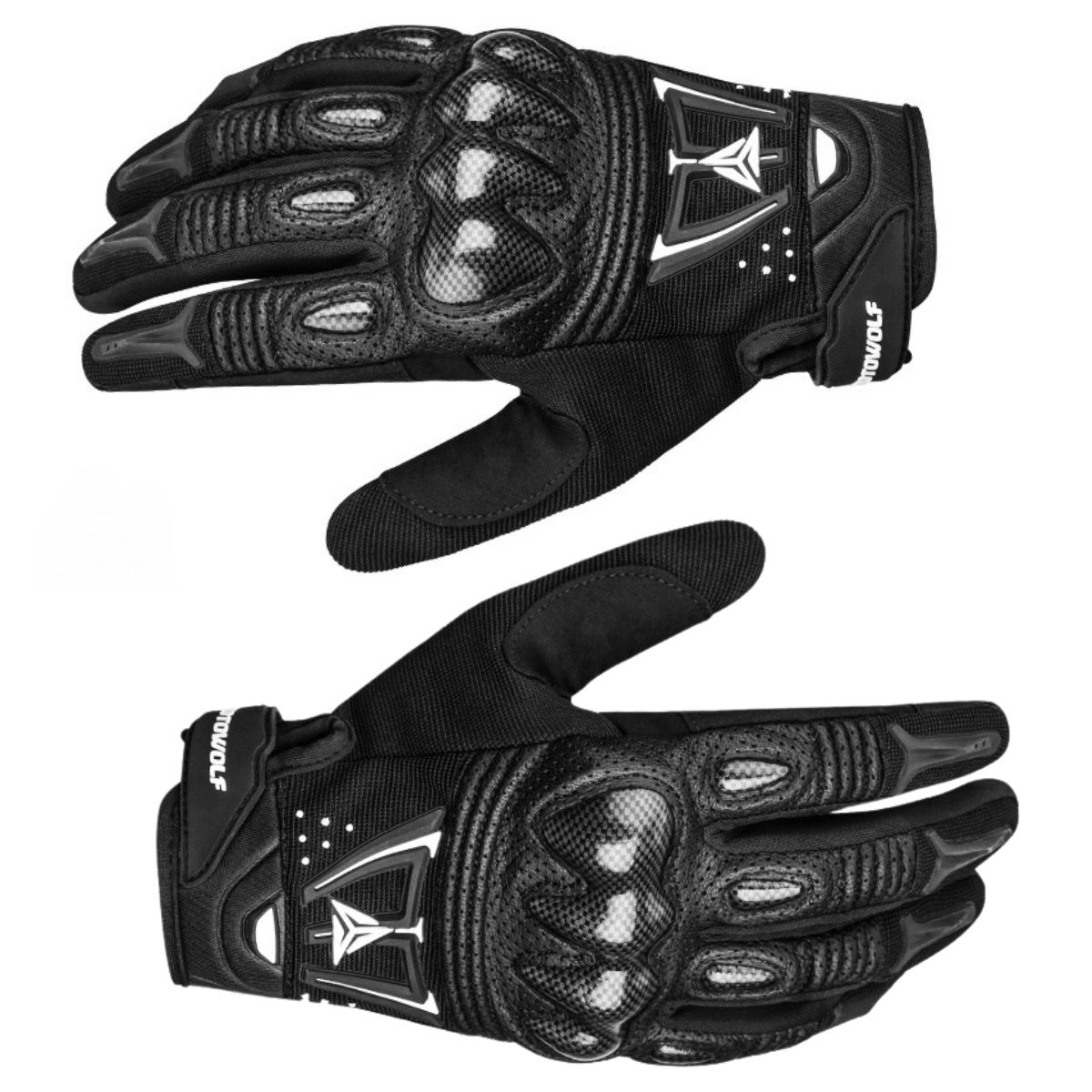 Guantes De Para Motociclismo Motowolf 0304