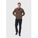thumbnail image 4 of Polerón Hombre Bomber Chocolate, 4 of 4