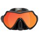 thumbnail image 1 of Máscara de buceo SeaDive Eagleye RayBlocker‑HD negra de silicona, 1 of 3