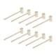 thumbnail image 4 of Mini Martillos De Madera Para Chocolate, Martillo De Madera Natural Multiusos 10 Piezas 14,7 Cm, 4 of 5