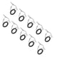 thumbnail image 1 of 10pcs guía de caña de pescar ojos anillo de cerámica componente de construcción de varilla diy tamaño 16, 1 of 5