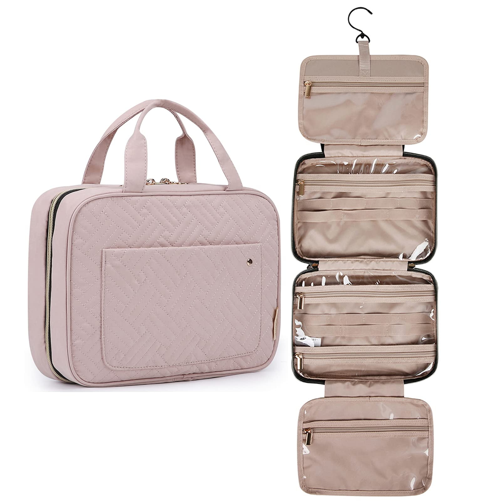Bolsa De Aseo Bagsmart Para Viaje Con Gancho Colgante Resistente Al Agua