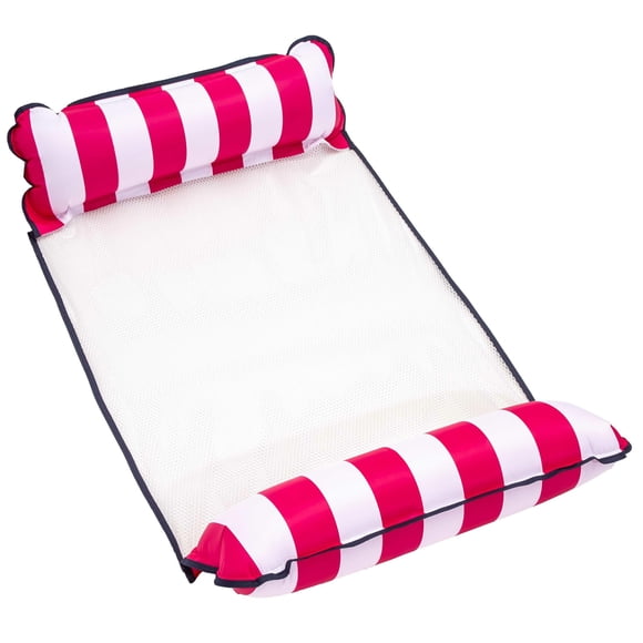 Hamaca Monterey 4 en 1 Pool Float Aqua Original, color rosa