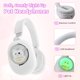 thumbnail image 4 of Auriculares inalámbricos YUSONIC con luces LED para niños (blancos), 4 of 9