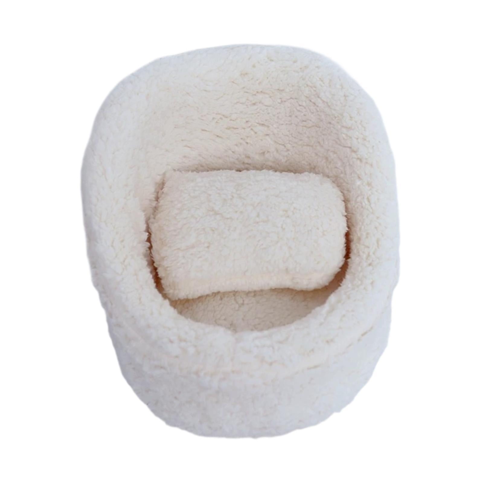 Magideal - Accesorio Para Fotografía De Bebé, Accesorio Para Fotografía, Fondo Para Sofá, Figura Cómoda Para Posar, Mini Sofá, Sofá Pequeño Para Cumpleaños, Baby Blanco