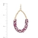 thumbnail image 2 of Arete Colgante CC Clothing Gota Con Cuentas Rosa Talla Única, 2 of 5