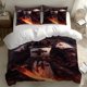 thumbnail image 1 of 3pcs 40k - Warhammer Dark Knight Lava Sword Printed Bedding Set, 1 of 1