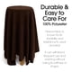 thumbnail image 4 of Tela polar Fleece marrón Pico Textiles de 1 yarda - 100% poliéster, 4 of 6