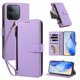 thumbnail image 2 of Funda con Billetera para [Xiaomi Redmi 15C 4G/5G] con Bolsillo Zipper y Tarjetero Morado claro, 2 of 6