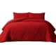 thumbnail image 2 of Plumón Rojo 2 Plazas Diseño Trenzado, Polar + 2 Fundas Polar, 2 of 3