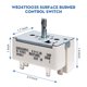 thumbnail image 2 of Interruptor de control de quemador de superficie infinita WB24T10025 240 V 8,9‑11 A para estufas GE, 2 of 6