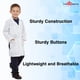 thumbnail image 3 of Bata de laboratorio para niños unisex de Dress Up America, talla US 4-6, 3 of 7