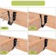 thumbnail image 5 of Soporte Fijación Viga Madera Galvanizado 2x4 Joist Hanger, 5 of 6