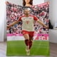 thumbnail image 4 of Harry Kane Manta de franela anti-pilling, suave, ligera, esponjosa y acogedora de lujo para hogar y cocina – Perfecta para niños y adultos, 76.2cm×101.6cm, 4 of 6