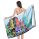 thumbnail image 4 of Mia y Codie Toalla de playa de secado rápido con diseño temático, regalo para mujeres y niñas, ideal para cumpleaños, fans, amantes de la música, uso en la playa o al aire libre, 78 × 180 cm, 4 of 6