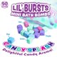 thumbnail image 4 of Bombas de baño mini Tub Works Lil' Bursts - 90 unidades - Tema Candy Splash, 4 of 7