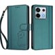 thumbnail image 3 of Funda Cartera Trébol para Xiaomi Poco X6 con Ranuras Tarjetas y Carga Inalámbrica Verde oscuro, 3 of 6