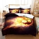 thumbnail image 1 of Football Sports Quilt Duvet Cover Set Bedclothes Bedding Home Textiles Kids3-Piece Bedding Set, 1 of 4