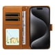 thumbnail image 3 of Funda Billetera FOXDOCK Compatible con Tecno Spark GO 2024 4G, Diseño Perrito Tierno, Ranuras para Tarjetas y Soporte Plegable, 3 of 6