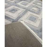 Feiya - Alfombra Jacquard Antideslizante Con Relieve 200X240 Cm