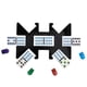 thumbnail image 4 of Juego de dominó Front Porch Classics, doble, 12 puntos de colores, 4 of 7