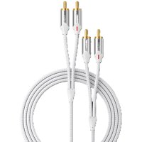 Cable Rca Dual Cubierta Algodón-10M - Vention