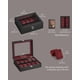 thumbnail image 5 of Watch Box SONGMICS de 10 ranuras con tapa de cristal y cojines para relojes, 5 of 6