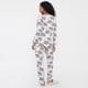 thumbnail image 2 of Pijama Mujer Full Print Polypeach Gris Corona, 2 of 5