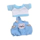 thumbnail image 3 of Ropa Para Muñecos De Peluche De 15 Cm Y 17 Cm, Para Vestir Y Hacer Tú Mismo, Cómoda, Color Azul, 3 of 3