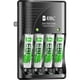 thumbnail image 1 of Baterías AAA Recargables EBL 4 Unidades con Cargador 1100mAh, 1 of 3