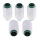 thumbnail image 4 of Hilos De Coser De Poliéster De 5 Colores Para Mano Y Máquina De Coser 200 Metros Blanco, 4 of 5