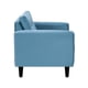 thumbnail image 5 of Sofa Retro 1c Felpa 00 Azul Petroleo, 5 of 6