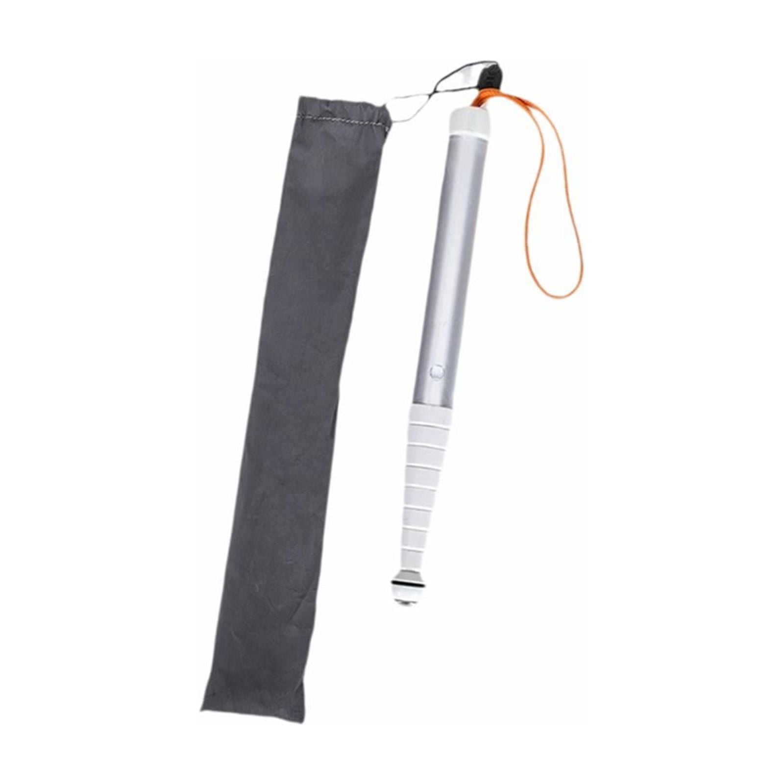 Ioensy - Bastón Para Ciegos De Aleación De Titanio, Antigolpes, Antideslizante, Con Bolsa De Almacenamiento, 7 Secciones, 1,25 M