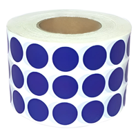 Ink & Paper - Etiquetas Azúl Autoadhesivas Circulares Colores 30 Mm 1000 Unidades