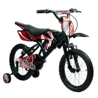 Powerbike - Bicicleta Moto Aro 16 Negra
