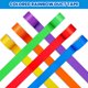 thumbnail image 3 of Cinta adhesiva WillMall Rainbow Bright de 5 cm x 18 m, resistente, paquete de 6, 3 of 8