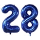 thumbnail image 1 of Globo número 28 EBAIJQUO de 40 pulgadas azul marino para fiesta, 1 of 7