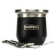 thumbnail image 1 of Taza para yerba mate MADFLOW de acero inoxidable con 2 bombillas, 1 of 3
