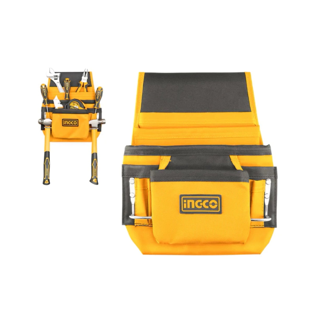Coleto Porta Herramientas Cinturón 10 Bolsi Ingco Htbp01011