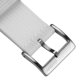 thumbnail image 2 of Correa de Reloj WatchGecko Ridge 20 mm Blanca de Nylon, 2 of 4