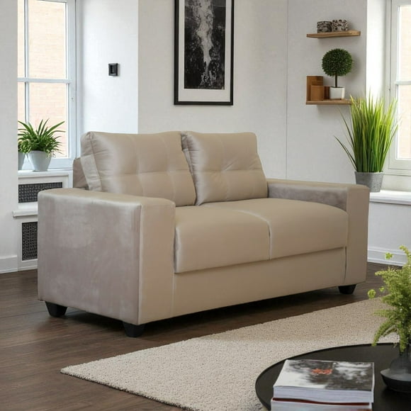 Sofa Giulia 2 Cuerpos Beige