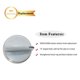 thumbnail image 4 of Perilla de control para secadora prime&swift WH01X10462, paquete de 2, gris, 4 of 5