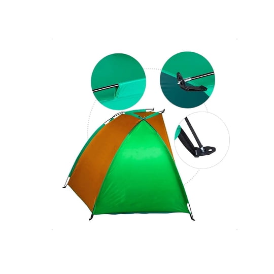 Genérico - Carpa Paraviento Media Carpa Para Playa Camping 2 Personas